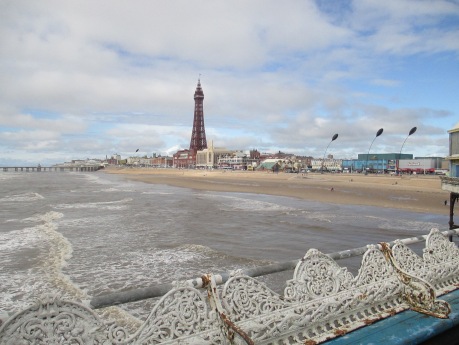Blackpool view from pier